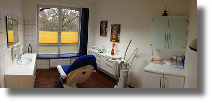 Unser Behandlungsraum f&uuml;r die medizinisch - kosmetische Therapie